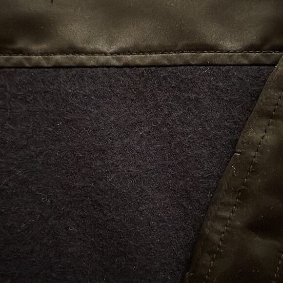 J. Crew Collection navy wool and black satin sweater -NWOT -2 - Picture 8 of 10